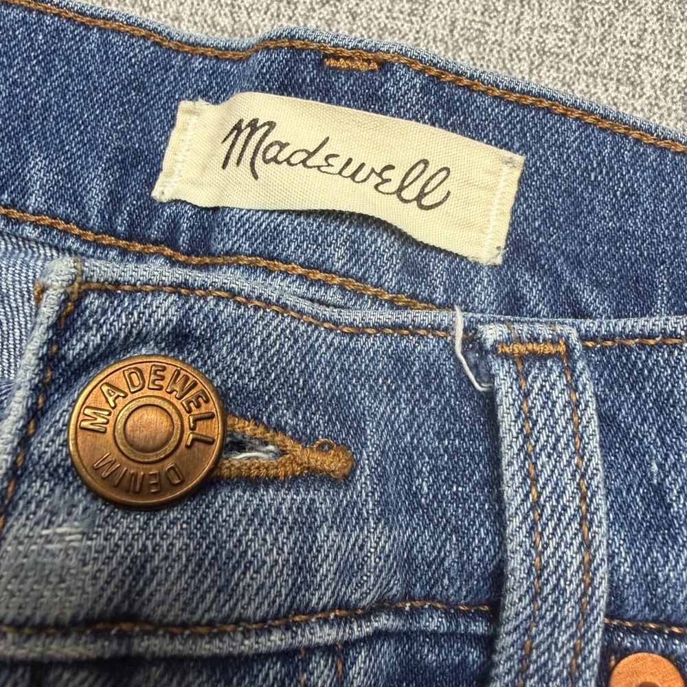 Madewell The Perfect Vintage Jean Barnwell Wash Blue High Rise Size 28 M6298 - Picture 2 of 11